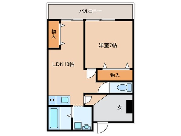 ミレニアム２１の物件間取画像